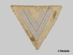 Germany, Heer. An Obegefreiter’s Drill Uniform Cut-Off Rank Insignia