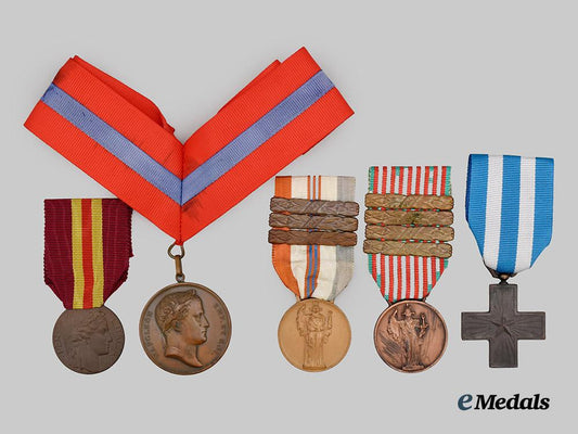 france,_republic._a_lot_of_five_medals___m_n_c0207