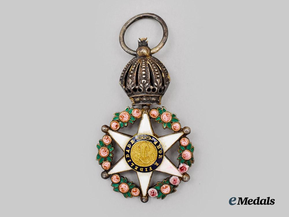 brazil,_republic._an_order_of_the_rose,_reduced_size_knight,_c.1900___m_n_c0212