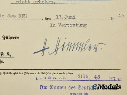 germany,_ordnungspolizei._a_promotion_document_to_major_der_schutzpolizei_robert_schlömer,_with_heinrich_himmler_signature___m_n_c0218