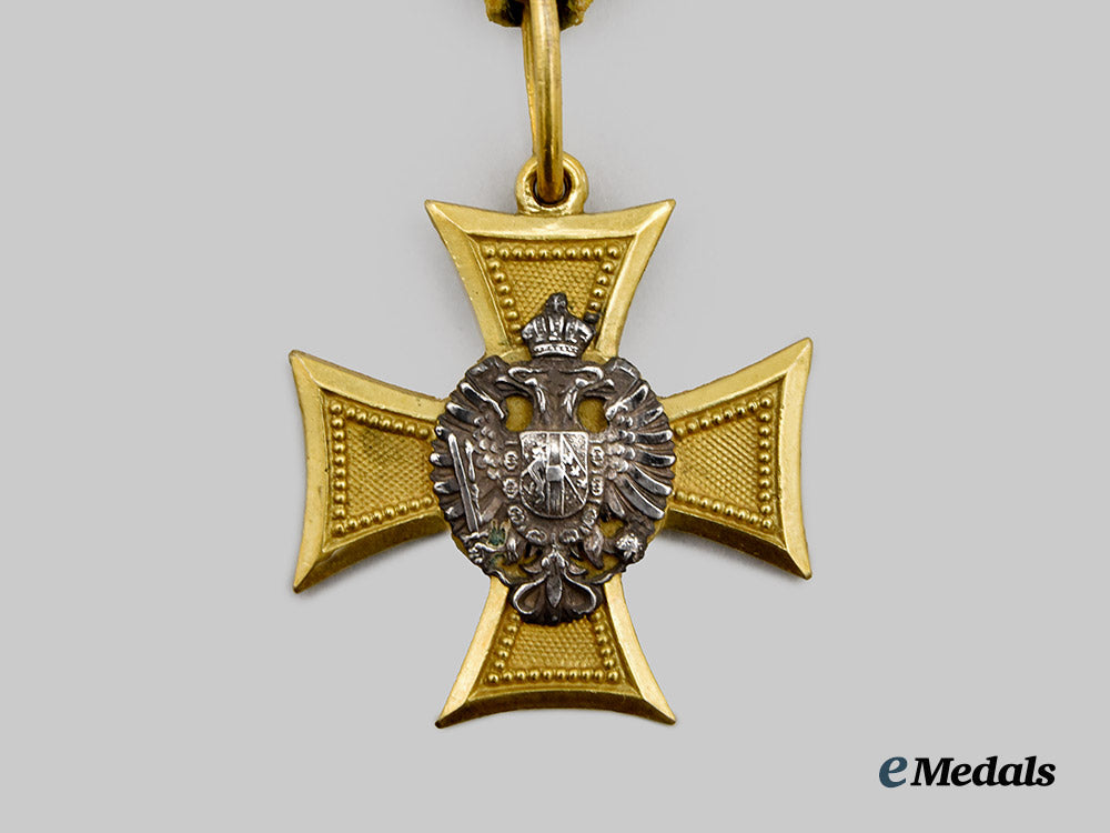 austria,_empire._a_military_long_service_decoration,_i_class(_officers)_for25_years,_first_issue___m_n_c0239