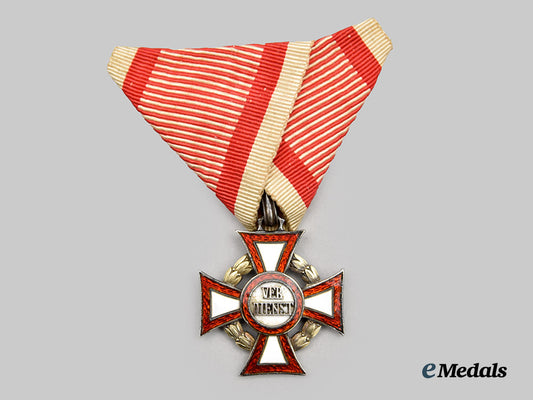 austria,_empire._a_military_merit_cross,_first_period(_one_class),_type_i_i_i_with_war_decoration___m_n_c0243