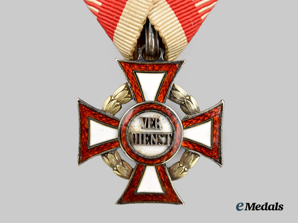 austria,_empire._a_military_merit_cross,_first_period(_one_class),_type_i_i_i_with_war_decoration___m_n_c0245