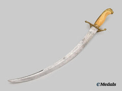 United Kingdom. A Late 19th Century Naval Cutlass