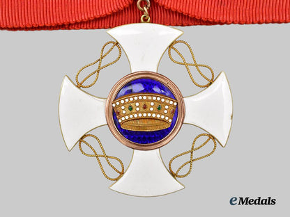 italy,_kingdom._an_order_of_the_crown,_i_i_i_class_commander_in_gold,_by_cravanzola,_c.1900___m_n_c0254