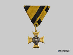 Austria, Imperial. A Military Long Service Decoration, I Class for Officers