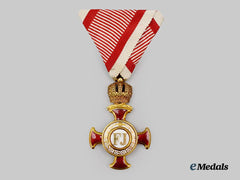 Austria, Imperial. An 1849 Merit Cross, I Class in Gold, by V. Mayer