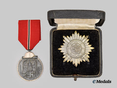 Germany, Wehrmacht. A Pair of Awards for Eastern Front Service