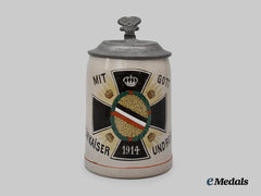 Germany, Imperial. A First World War Patriotic Stein