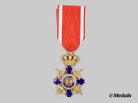 romania,_kingdom._an_order_of_the_star_of_romania,_knight’s_cross_with_swords___m_n_c0411