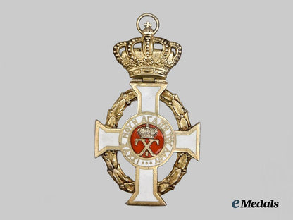 greece,_kingdom._a_royal_order_of_st._george_i,_grand_cross_sash_badge___m_n_c0419