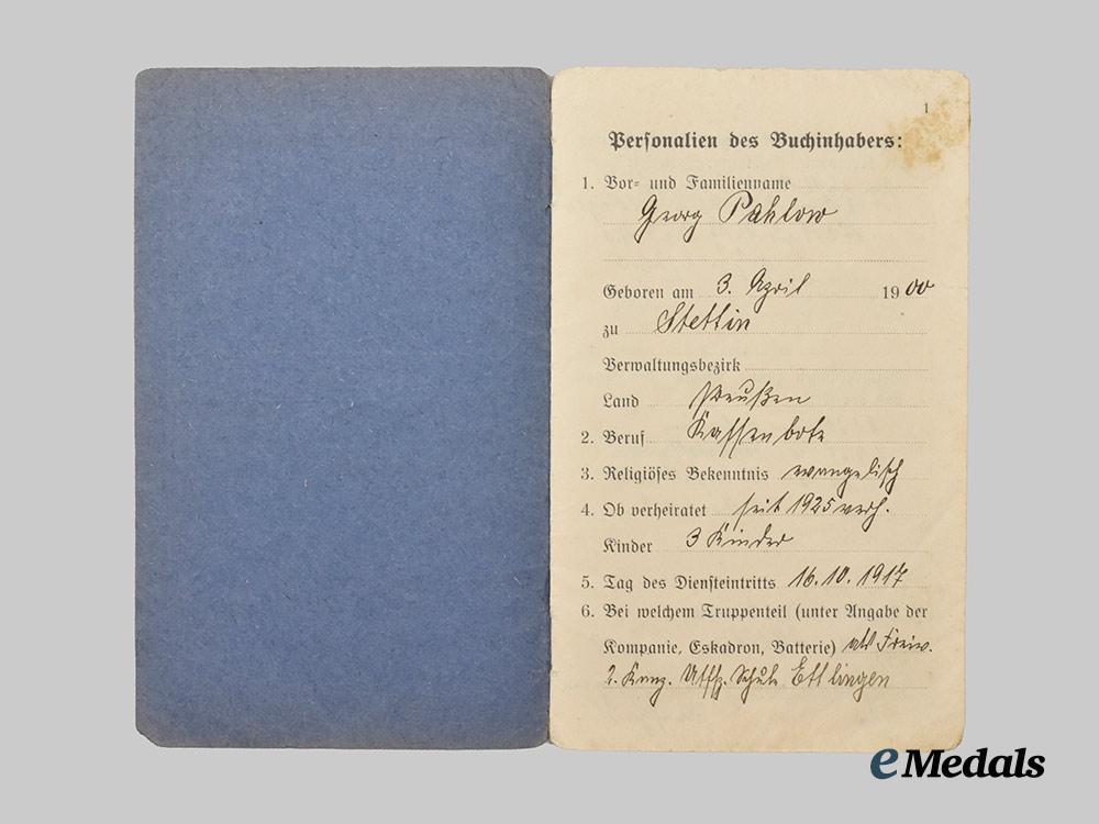 germany,_imperial._a_mixed_lot_of_photographs_and_documents_for_first_world_war_and_freikorps_service___m_n_c0425