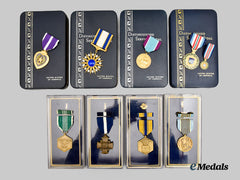 United States. Eight Decorations & Awards in Case