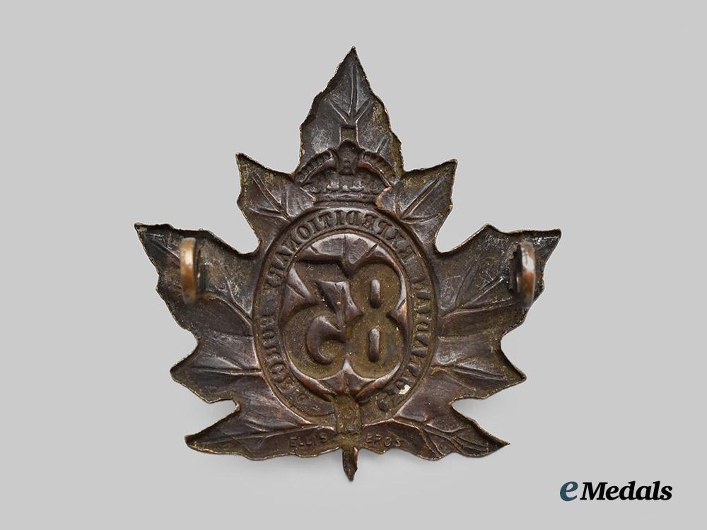 canada,_c_e_f._a83rd_infantry_battalion"_queen's_own_rifles"_cap_badge,_type_i___m_n_c0490