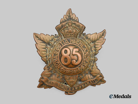 canada,_c_e_f._a85th_infantry_battalion"_nova_scotia_highlanders"_glengarry_badge___m_n_c0498