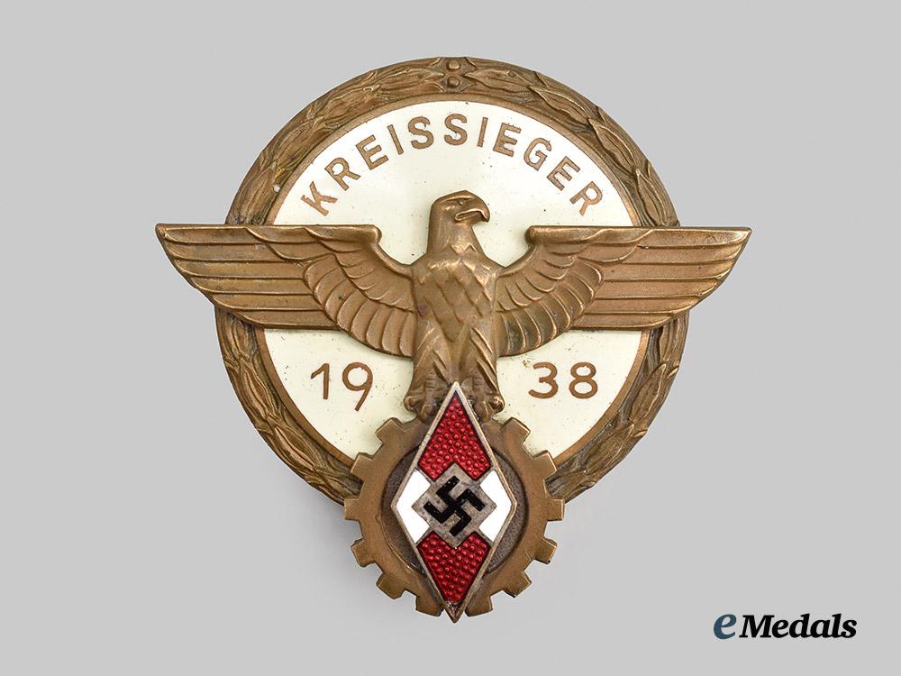 germany,_h_j._a1938_national_trade_competition_victor’s_badge,_bronze_grade,_by_gustav_brehmer___m_n_c0499