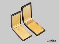 United States. Two Pre 1945 Medal Cases