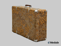 Germany, SS. An Oak Leaf A Pattern Camouflage Suitcase, Postwar Assembly