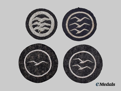 germany,_d_l_v._a_mixed_lot_of_glider_proficiency_badges,_cloth_versions___m_n_c0516
