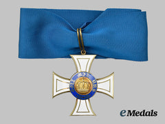 Prussia, Kingdom. An Order of the Crown, II Class Cross in Gold, by Neuhaus & Sohn