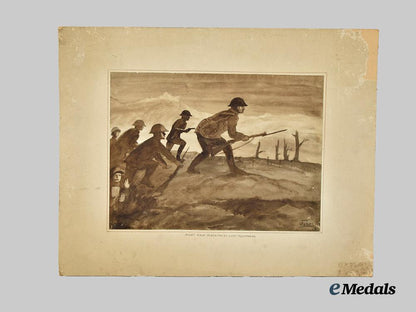 canada,_c_e_f._two_first_war_ink_on_paper_paintings,_by_pte._jukes1918___m_n_c0567