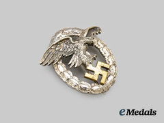 Germany, Luftwaffe. An Observer’s Badge, by C.E. Juncker