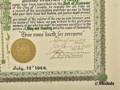 canada,_commonwealth._a_lot_of_six_city_honour_roll_documents_for_second_war_soldiers___m_n_c0570