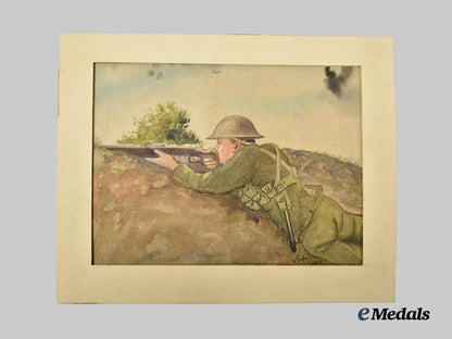 canada,_c_e_f._two_watercolour_on_paper_paintings_of_a20th_battalion_soldier,_by_pte._jukes,1918___m_n_c0580