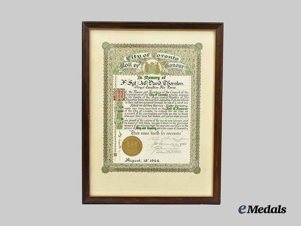 canada,_commonwealth._a_lot_of_six_city_honour_roll_documents_for_second_war_soldiers___m_n_c0589