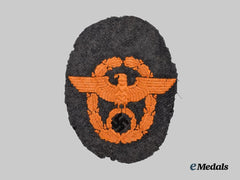 Germany, Ordnungspolizei. A Gendarmerie Sleeve Eagle