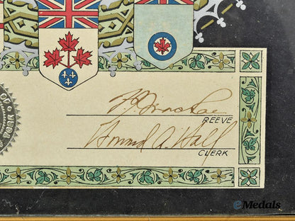 canada,_commonwealth._a_lot_of_six_city_honour_roll_documents_for_second_war_soldiers___m_n_c0593