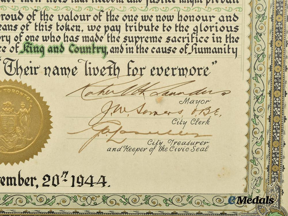 canada,_commonwealth._a_lot_of_six_city_honour_roll_documents_for_second_war_soldiers___m_n_c0600