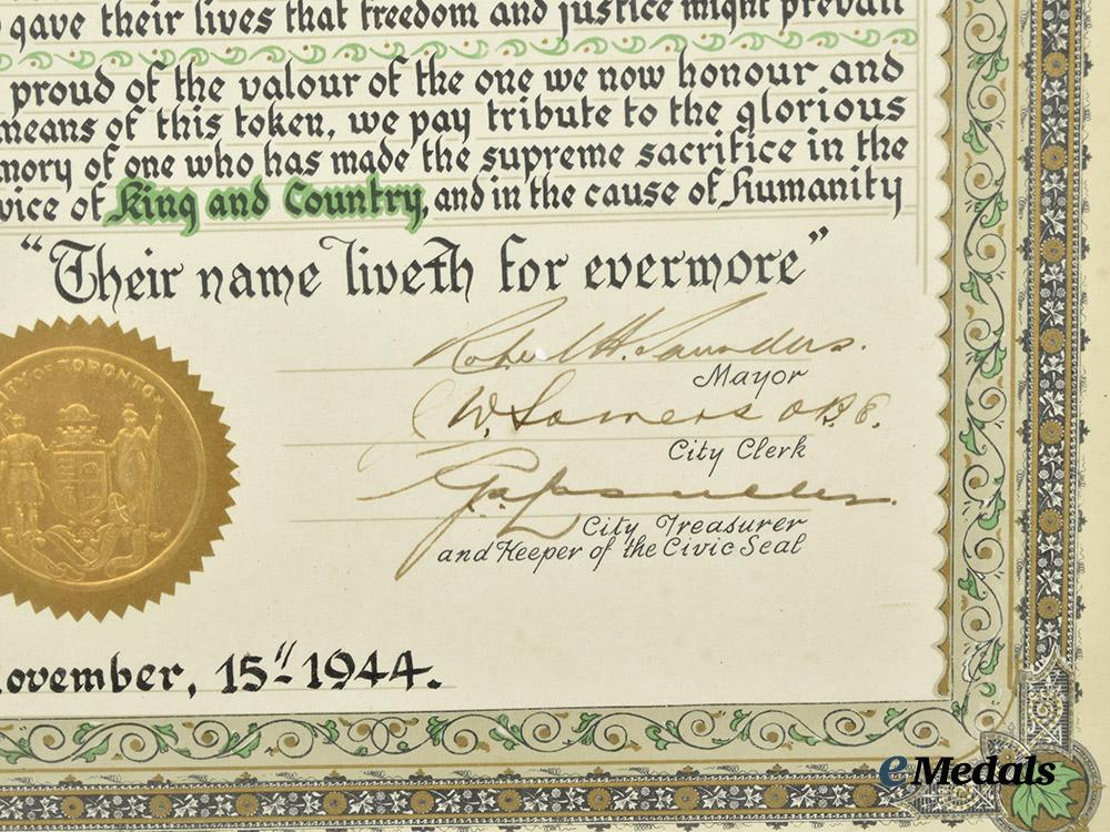 canada,_commonwealth._a_lot_of_six_city_honour_roll_documents_for_second_war_soldiers___m_n_c0603