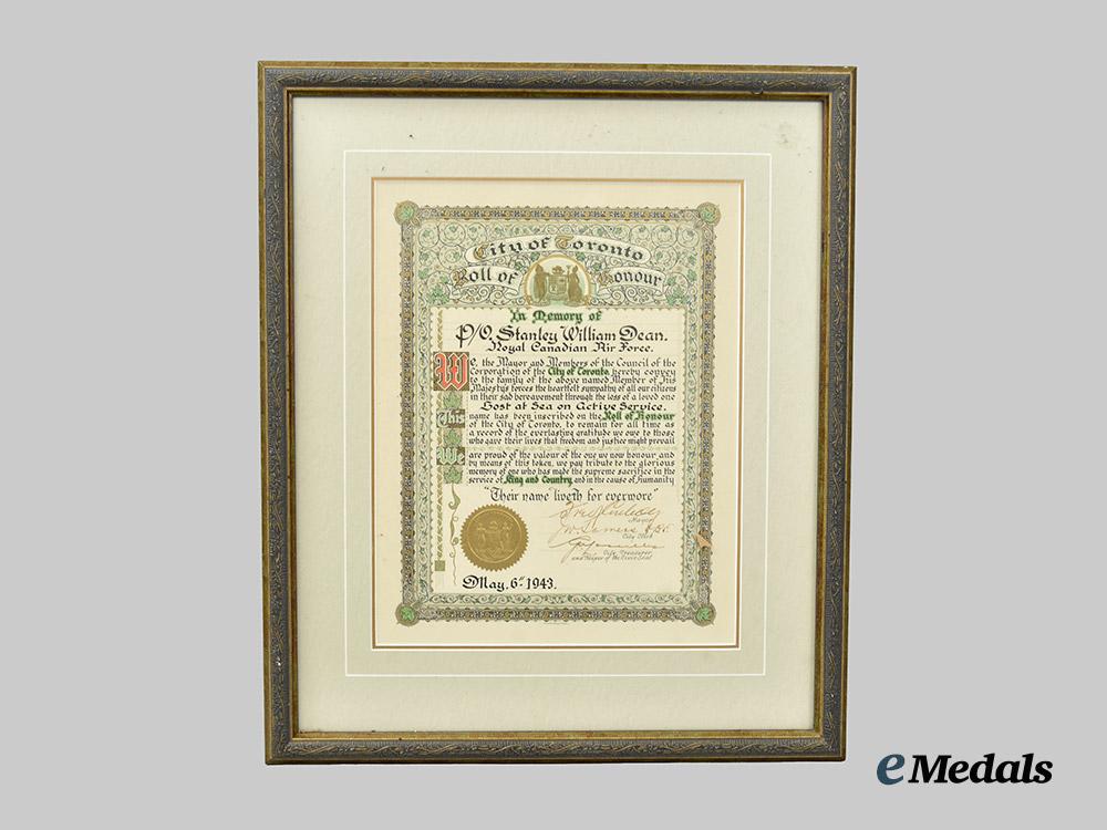 canada,_commonwealth._a_lot_of_six_city_honour_roll_documents_for_second_war_soldiers___m_n_c0604