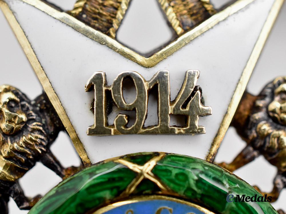 saxe-_ernestine,_duchy._a_house_order_of_saxe-_ernestine,_i_class_knight_with1914-1918_war_dates___m_n_c0607