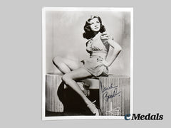 United States. A Signed Photograph of Hollywood Actress Lauren Bacall