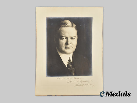united_states._a_signed_photograph_of31st_president_of_the_united_states_herbert_hoover___m_n_c0637