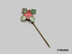 Hungary, Kingdom. A Rare National Front Member’s Stick Pin