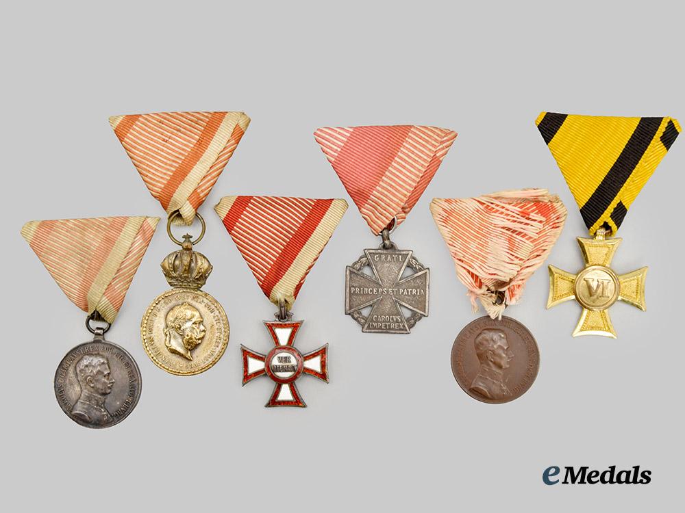 austria,_imperial._a_lot_of_six_decorations___m_n_c0668