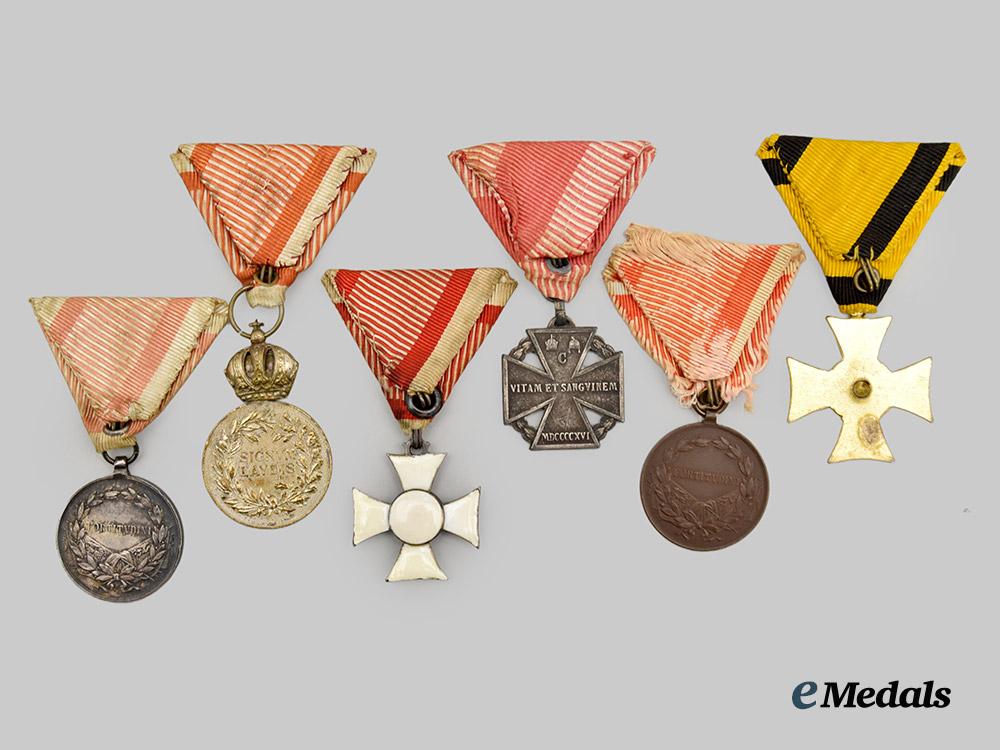 austria,_imperial._a_lot_of_six_decorations___m_n_c0671
