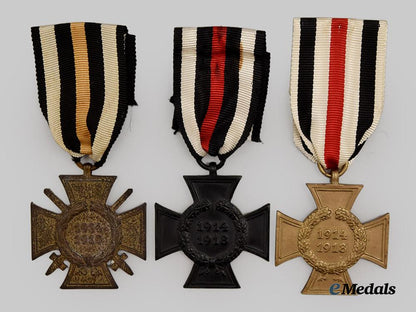 germany,_imperial._a_lot_of_honour_crosses_of_the_world_war1914/1918,_all_types___m_n_c0671