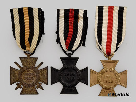 germany,_imperial._a_lot_of_honour_crosses_of_the_world_war1914/1918,_all_types___m_n_c0671