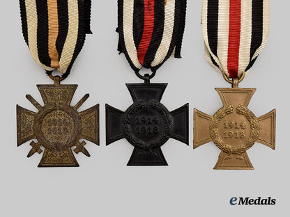 germany,_imperial._a_lot_of_honour_crosses_of_the_world_war1914/1918,_all_types___m_n_c0672