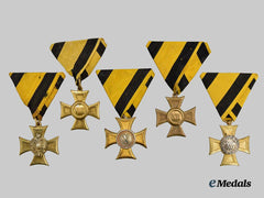 Austria, Imperial. A Lot of Five Long Service Decorations