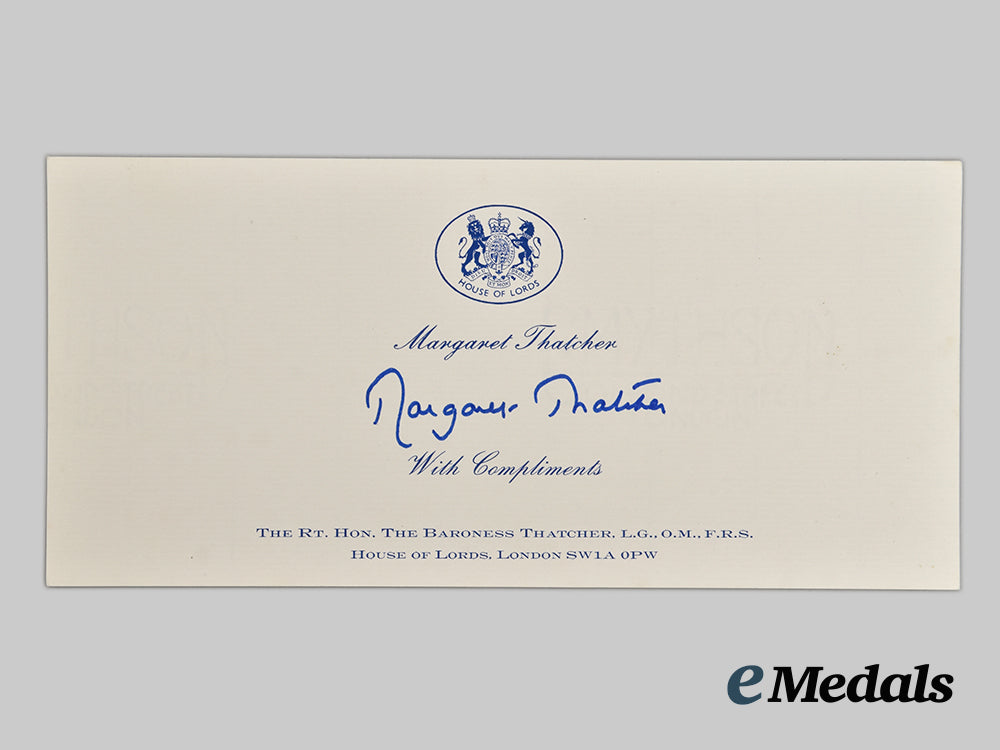 united_kingdom._a_large_signed_photograph_and_calling_card_by_former_british_prime_minister_margaret_thatcher___m_n_c0683