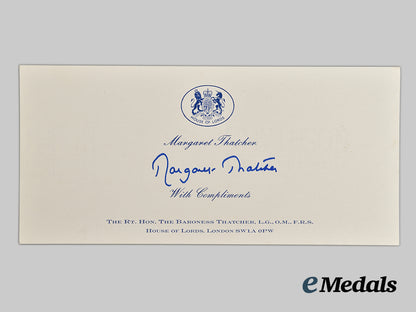 united_kingdom._a_large_signed_photograph_and_calling_card_by_former_british_prime_minister_margaret_thatcher___m_n_c0683