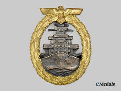 Germany, Kreigsmarine. A High Seas Fleet Badge, by Schwerin