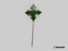 Hungary, Kingdom. An Early Arrow Cross Party Membership Pin