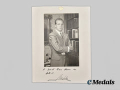 Spain, Kingdom. A Signed Photograph of Juan Carlos I King of Spain