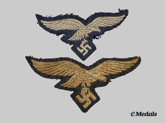 germany,_luftwaffe._a_pair_of_uniform_eagles_for_enlisted_ranks___m_n_c0711
